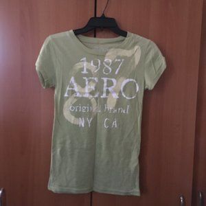 [Women's] Green Aeropostale Short-Sleeved
